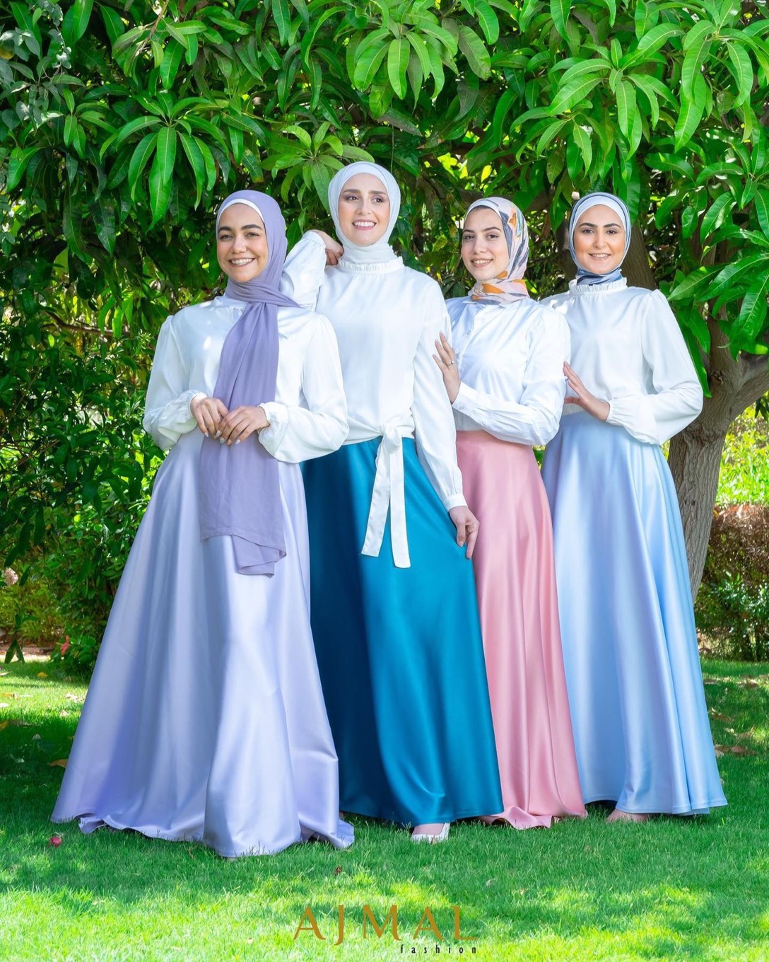 Clouche Satin Skirt – Ajmal Fashion